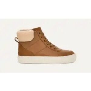 UGG Women's Tan Cakewalk High Trainer Sneakers Size 9 NWOT